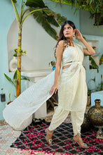 Harmony Georgette Sequence Work Draping Dhoti