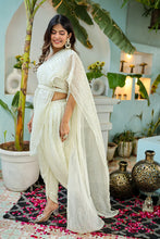 Harmony Georgette Sequence Work Draping Dhoti