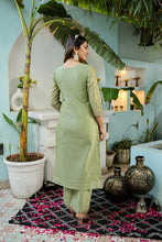 Enchant Chanderi Kurti Pant With Dupatta