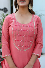 Mystique Chanderi Kurti Pant with Dupatta