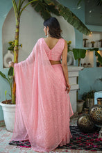 Ethereal Georgette Sequence Work Lehenga Choli