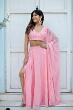 Ethereal Georgette Sequence Work Lehenga Choli