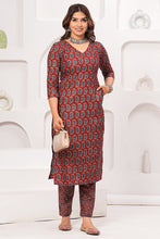 Printed Kurti Pant Set