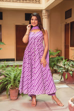 Purplle cotton Anarkli suit set