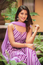 Purplle cotton Anarkli suit set